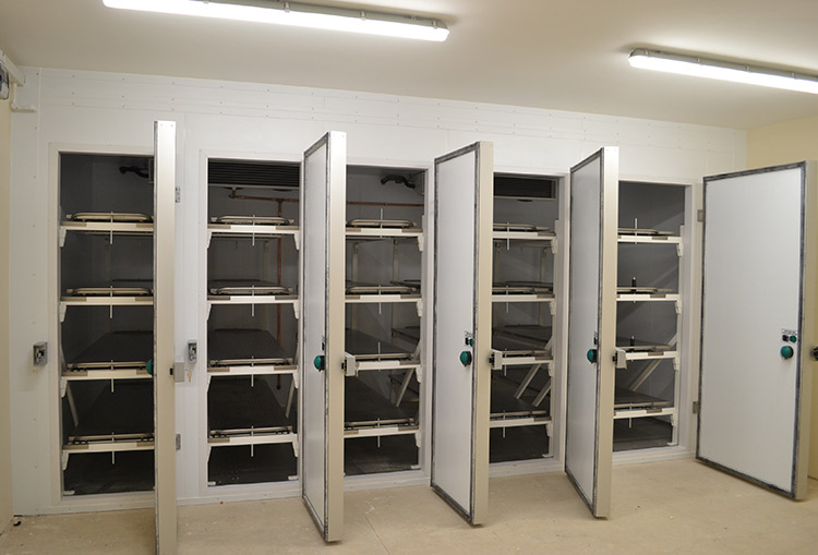 Bespoke storage racking example