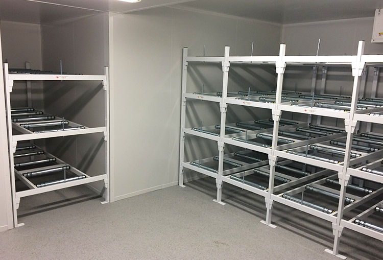 Bespoke storage racking example