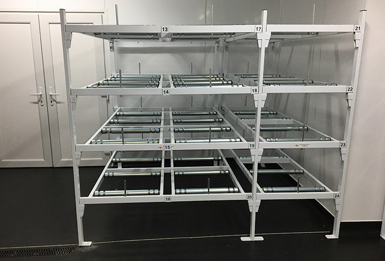 Bespoke storage racking example