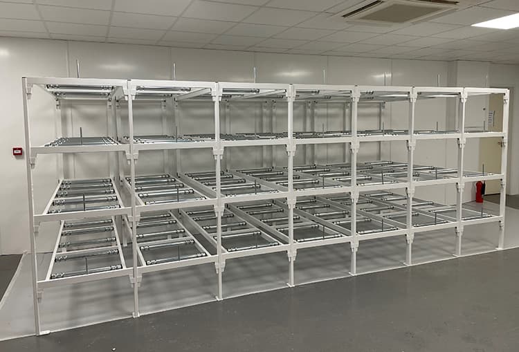 Bespoke storage racking example