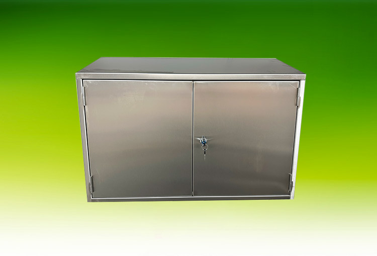 Flat Top / Slanted Top Stainless Steel Wall Cupboard