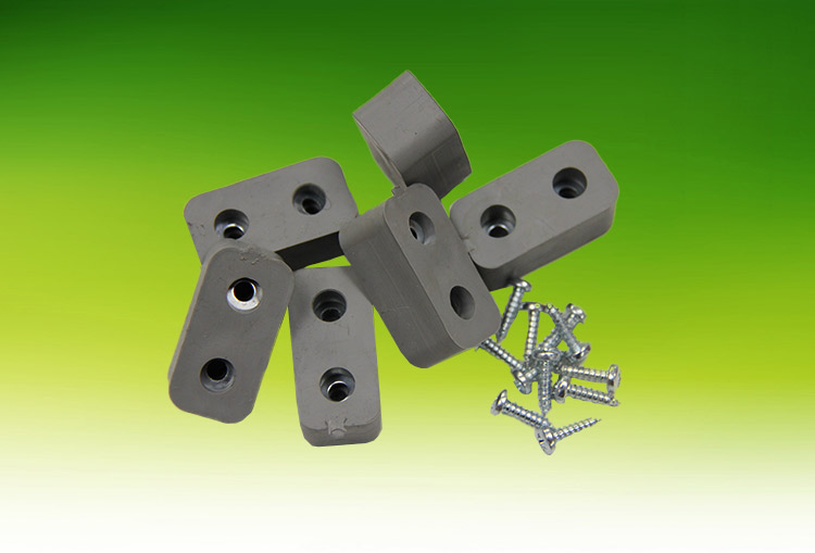 Lattice Rubbers and Screws