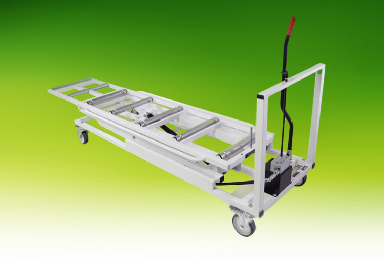 Long top manual trolley closed