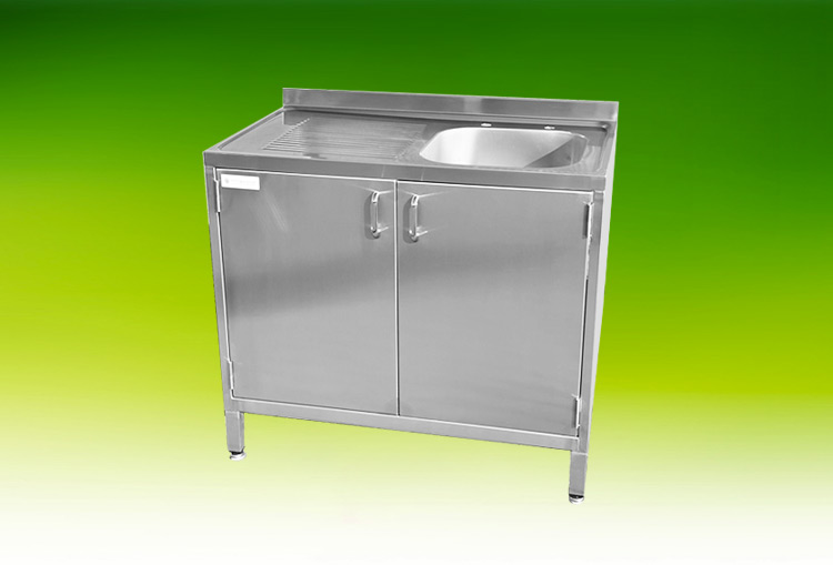 Single Bowl Sink with Cupboard