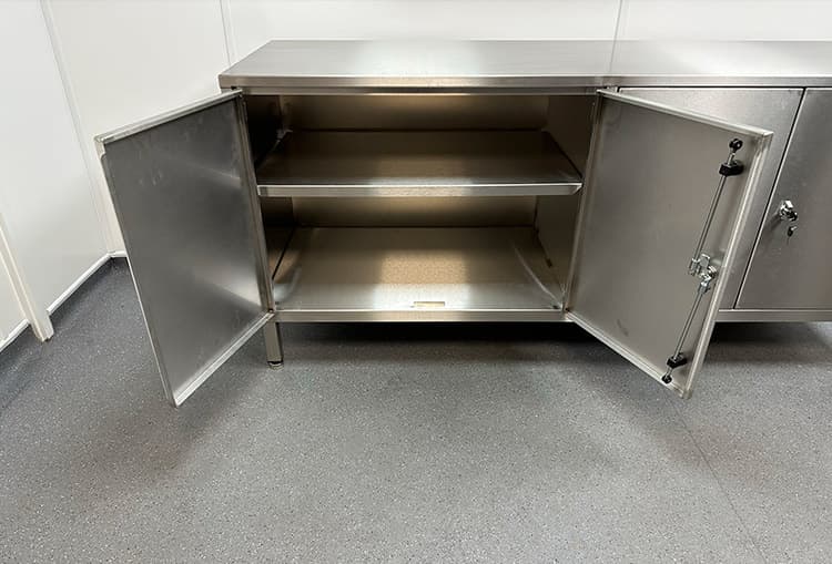 Stainless Steel Floor Cupboard