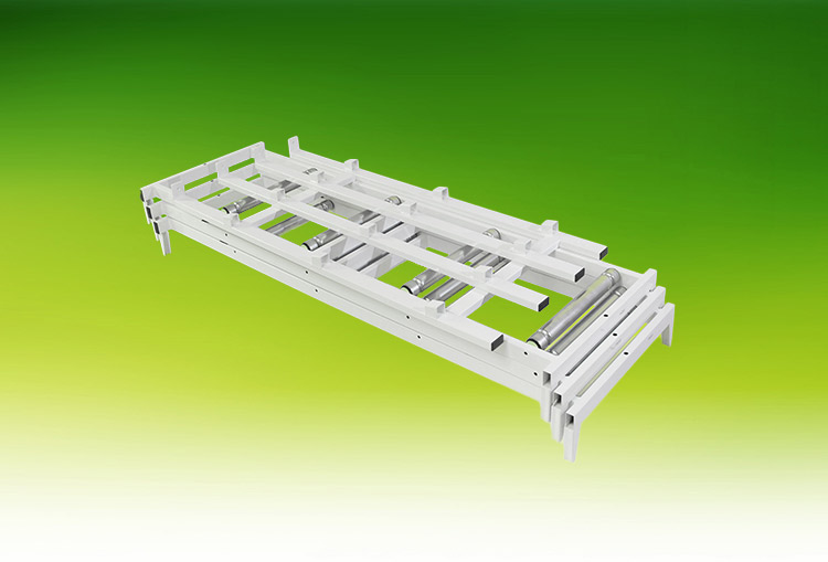 All storage racking can flat pack when not in use