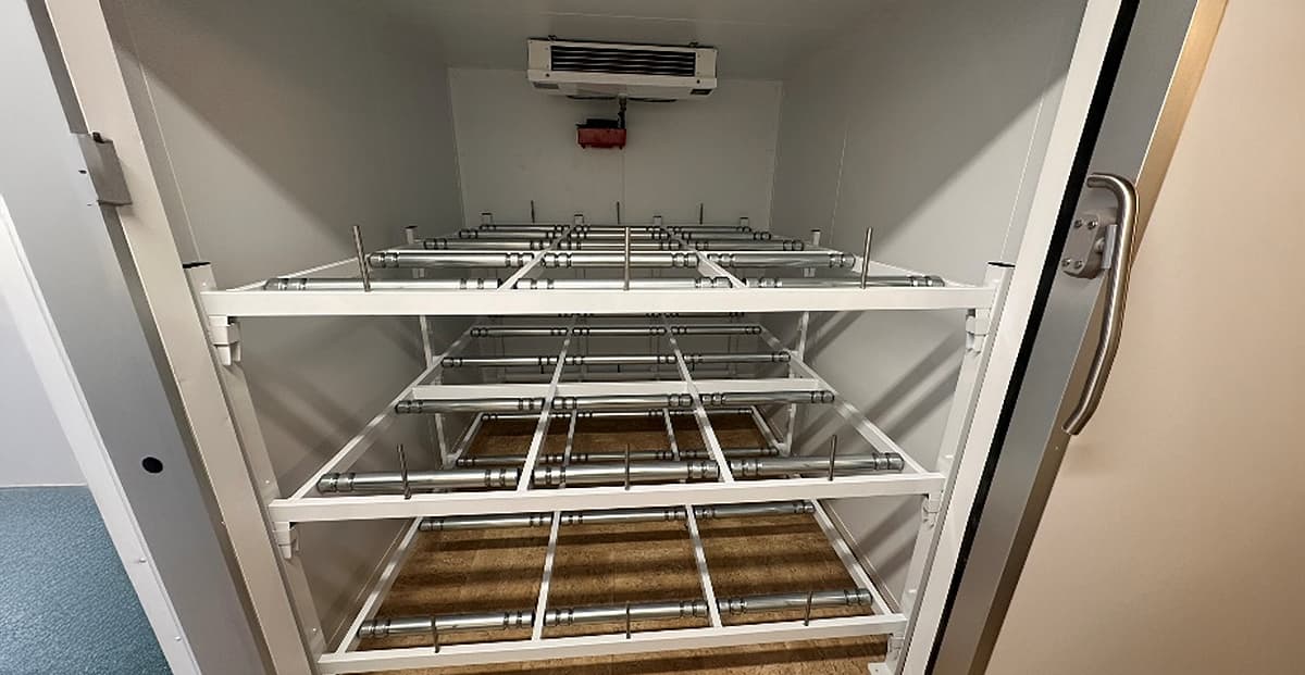 Space-Saving Fridge Expansion for Growing Funeral Home